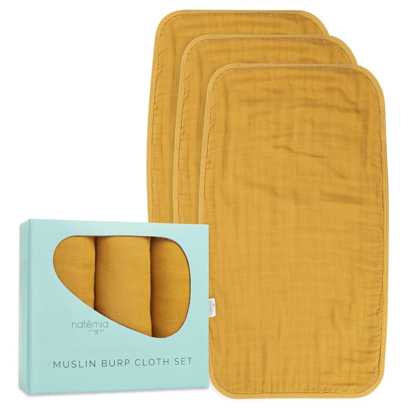 Muslin Burp Cloth Set
