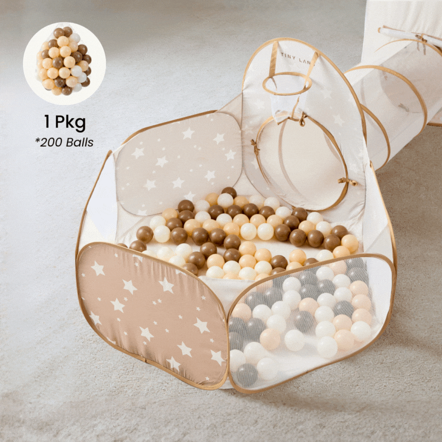 Tiny Land® Discovery 5-in-1 Play Tunnel With no Balls
